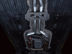 BMW M4 Mid Pipes - Center - AWE Tuning - Non-Resonated, 3-inch (AWE Exhausts only) - `21-`27